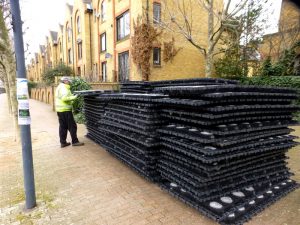 Stack of BioHaven rafts