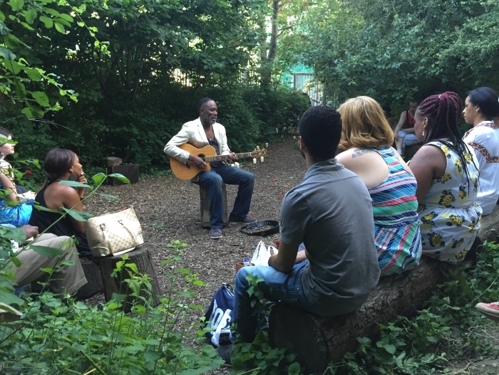 Bethnal Green Nature Reserve one of calmest places in London Music event, Bethnal Green Nature Reserve