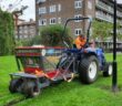 Photo of bulb planting machine in Meath Gardens